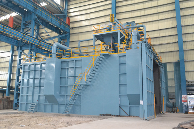 150 tons rotary sand blast